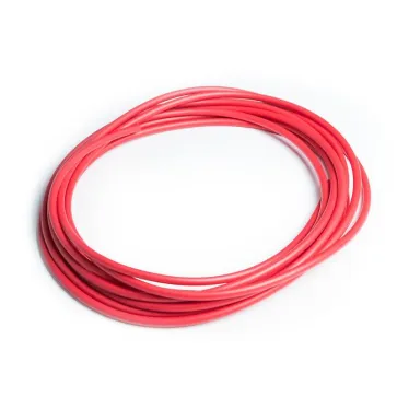 Трубка ТВ-40 ПВХ 4 мм "кембрик" красный (5 м/уп) | PR08.34463 | Промрукав