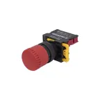                  ВК22-ES442-65У1, красный, 1НЗ, гриб с фиксацией 30мм, d22мм, IP65, выключатель кнопочный  (ЭТ) |  ET020018  | Электротехник
               