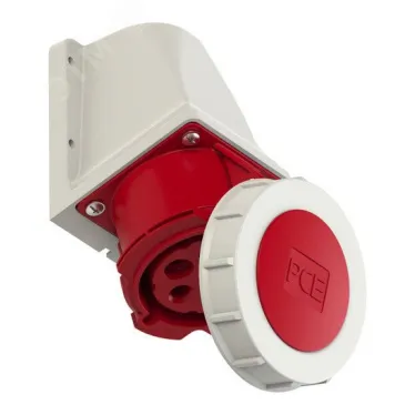 Розетка настенная 32А/400V/3P+N+E/IP67