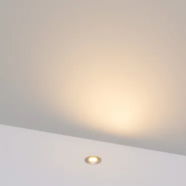 Светильник ART-PELURU-GROUND-R23-1W Warm3000 SL, 100 deg, 24V, IP67, металл, 3 года