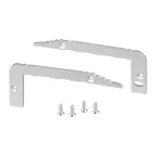 Заглушка STAIR-W60 SILVER, алюминий