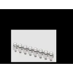 Перемычка для винтовых клемм UK с сеч 35мм2, 8 контактов