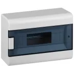                  Щиток распределительный навесной на 12 модулей с дверцей белый IP40 (ЩРн-П-12)
               