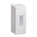                  Щиток распределительный навесной на 2 модуля без дверцы белый IP30 (ЩРн-П-2)
               