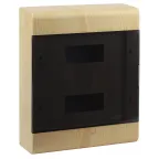 Щит распределительный навесной на 24 модуля с дверцей сосна IP40 (ЩРн-П-24)