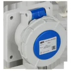                  Розетка встраиваемая прямаяССИ-6132 16А-6ч 220В 2P+PE IP67 IEK
               