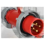 Вилка переносная ССИ-0242 32А-6ч/380-415В 3P+PE IP67 IEK