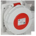 Розетка встраиваемая прямаяССИ-6242 32А-6ч 380В 3P+PE IP67 IEK