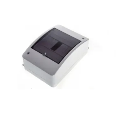 Щиток распределительный навесной на 6 модулей с дверцей белый IP40 (ЩРн-П-6)