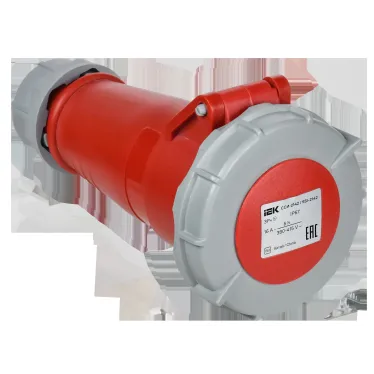 Розетка переносная ССИ-2142 16А-6ч 380В 3P+PE IP67 IEK
