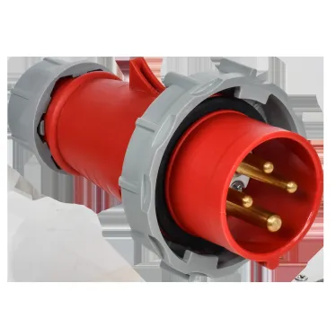 Вилка переносная ССИ-0142 16А-6ч/380-415В 3P+PE IP67 IEK