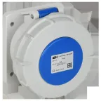 Розетка встраиваемая прямаяССИ-6232 32А-6ч 220В 2P+PE IP67 IEK