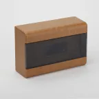                  Щиток распределительный навесной на 12 модулей с дверцей бук IP40 (ЩРн-П-12)
               