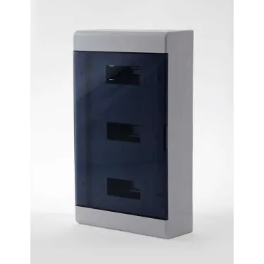 Щит распределительный навесной на 36 модулей с дверцей белый IP40 (ЩРн-П-36)