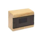 Щиток распределительный навесной на 9 модулей с дверцей сосна IP40 (ЩРн-П-9)