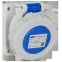 Розетка встраиваемая ССИ-4132 16А-6ч/220В 2P+PE IP67 IEK