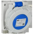 Розетка встраиваемая ССИ-4132 16А-6ч/220В 2P+PE IP67 IEK