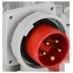 Вилка встраиваемая ССИ-3252 32А-6ч 380В 3P+PE+N IP67 IEK