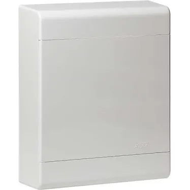 Щит распределительный навесной на 24 модуля с непрозрачной дверцей белый IP40 (ЩРн-П-24)