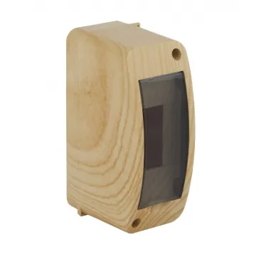 Щиток распределительный навесной на 2 модуля с дверцей сосна IP40 (ЩРн-П-2)