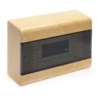 Щиток распределительный навесной на 12 модулей с дверцей сосна IP40 (ЩРн-П-12)