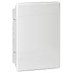 Щит распределительный встраиваемый на 24 модуля с непрозрачной дверцей белый IP40 (ЩРв-П-24)