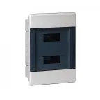 Щит распределительный встраиваемый на 24 модуля с непрозрачной дверцей серый IP40 (ЩРв-П-24)