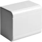                  Щиток распределительный навесной на 6 модулей с непрозрачной дверцей белый IP40 (ЩРн-П-6)
               