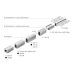 Профиль SL-BEVEL-3000 ANOD, алюминий