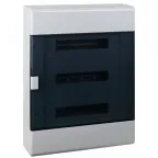 Щит распределительный навесной на 54 модуля с дверцей серый IP41 (ЩРн-П-54)