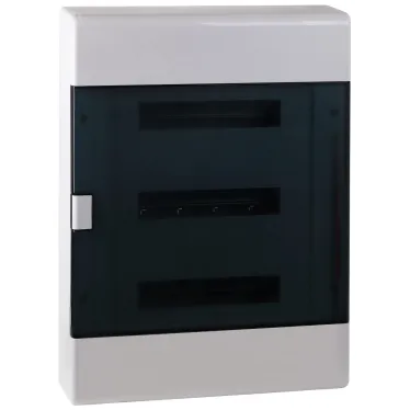 Щит распределительный навесной на 54 модуля с дверцей белый IP41 (ЩРн-П-54)