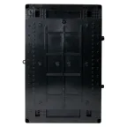 Щиток распределительный навесной на 20 модулей с двумя дверцами черный IP66 (ЩРн-П-20)