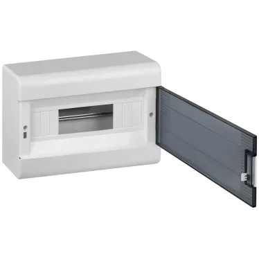 Щиток распределительный навесной на 12 модулей с дверцей белый IP40 (ЩРн-П-12)