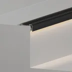 Профиль STAIR-W60-2000 ANOD BLACK, алюминий