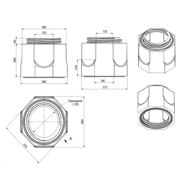 Удлиняющая секция КС Микро