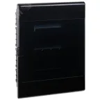 Щит распределительный встраиваемый на 54 модуля с дверцей черный IP41 (ЩРв-П-54)