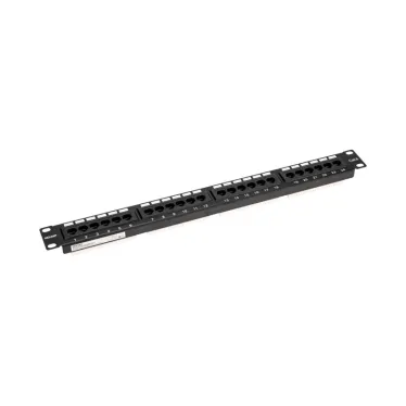 Патч-панель 19дюймов PRO 1U 24 порта UTP RJ-45 CAT 6