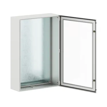 Корпус навесной уличный ST Outdoor с М/П с прозрачной дверью ВxШxГ 1200x800x300 мм, IP66