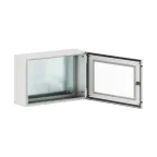 Корпус навесной уличный ST Outdoor с М/П с прозрачной дверью ВxШxГ 400x600x200 мм, IP66