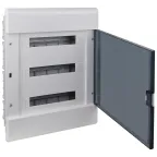                  Щит распределительный встраиваемый на 54 модуля с дверцей белый IP41 (ЩРв-П-54)
               