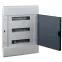 Щит распределительный встраиваемый на 54 модуля с дверцей серый IP41 (ЩРв-П-54)