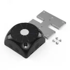 Коробка распределительная 60-0505-9005-П для видеокамер двухкомпонентная с мембранами черная 100х100х50 с пластиной монтажной