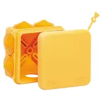                  Коробка распределительная для открытой проводки, не распространяет горение 70х70х40мм (оранжевая)
               