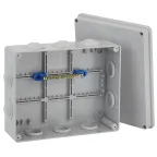 Тусо Коробка распредительная 10 вводов наружная IP55 уравнивание потенциалов