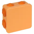                  Коробка распределительная Тусо для о/п, 100х100х50мм(с отк кр) не распр.горение HF 8вводов, IP54 ,керам.клеммник на 3 пол до 6 мм2
               