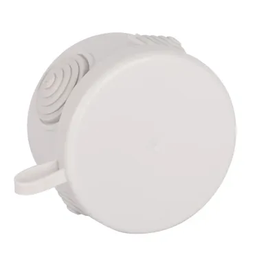 Коробка распределительная для открытой проводки 60x40 мм серая IP55