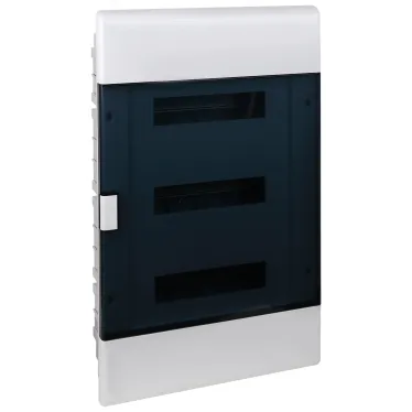 Щит распределительный встраиваемый на 54 модуля с дверцей белый IP41 (ЩРв-П-54)