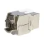 Модуль Keystone Jack RJ-45(8P8C) FTP экранированный CAT6 180град самозажимной