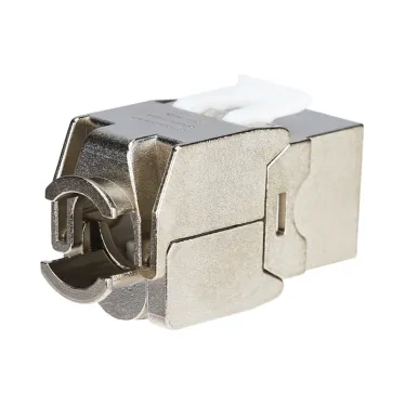 Модуль Keystone Jack RJ-45(8P8C) FTP экранированный CAT6 180град самозажимной