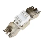 Модуль Keystone Jack RJ-45(8P8C) FTP экранированный CAT6 180град самозажимной